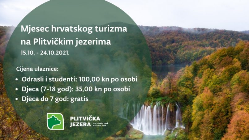 Mjesec hrvatskog turizma na Plitvičkim jezerima