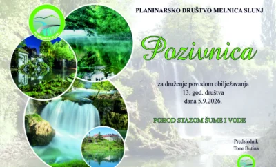 POHOD STAZOM ŠUME I VODE