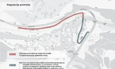 OBAVIJEST O PRIVREMENOJ REGULACIJI PROMETA U DIJELU NASELJA RASTOKE